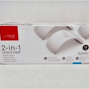 SUNUV 2-in-1 LED Nail Lamp Gel Nail Light for Gel Polish UV Dryer